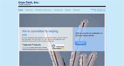 Desktop Screenshot of cryo-tech.net